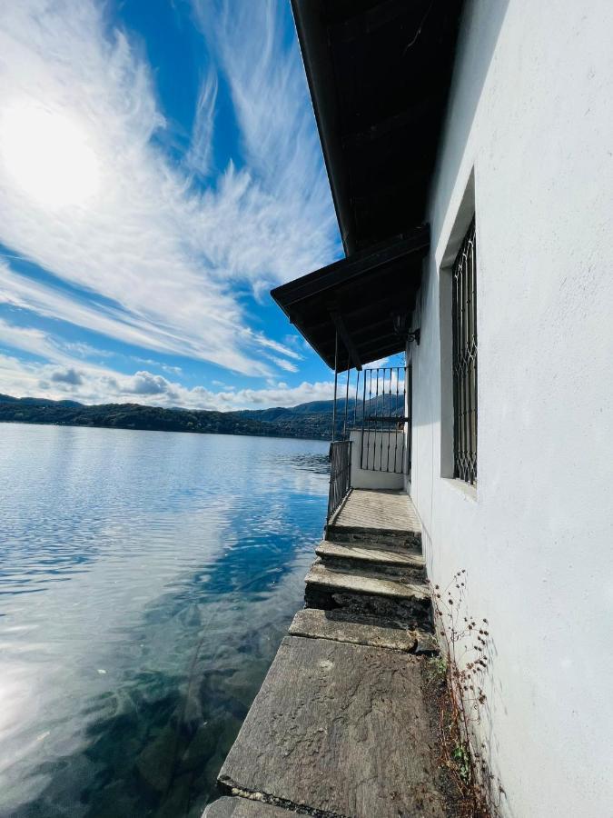 Lake View Cottage Beach Orta San Giulio Kültér fotó